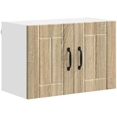 Kitchen Wall Cabinet with Door Lucca Sonoma Oak 60 x 31 x 40 cm vidaXL Kitchen Wall Cabinet with Door Lucca Sonoma Oak 60 x 31 x 40 cm vidaXL