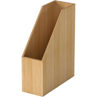 Levede Bamboo File Rack Wooden Magazine Holder A4 Document Office Desk Organiser Levede Bamboo File Rack Wooden Magazine Holder A4 Document Office Desk Organiser