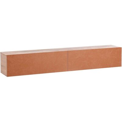 BELIANI Wall-mounted TV Unit - Minimalist TV Cabinet for 70 Inch, Red - TV Furniture BELIANI Wall-mounted TV Unit - Minimalist TV Cabinet for 70 Inch, Red - TV Furniture