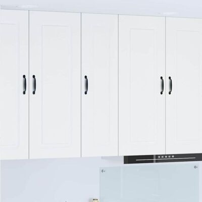 Kitchen Cabinet Kalmar White 30 x 31 x 100 cm Engineered Wood vidaXL Kitchen Cabinet Kalmar White 30 x 31 x 100 cm Engineered Wood vidaXL