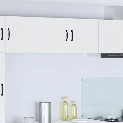 Kitchen Cabinet Kalmar White 80 x 31 x 40 cm Engineered Wood vidaXL Kitchen Cabinet Kalmar White 80 x 31 x 40 cm Engineered Wood vidaXL