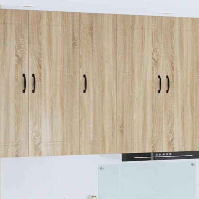 Kitchen Cabinet with Storage Kalmar Sonoma Oak 30 x 31 x 100 cm vidaXL Kitchen Cabinet with Storage Kalmar Sonoma Oak 30 x 31 x 100 cm vidaXL