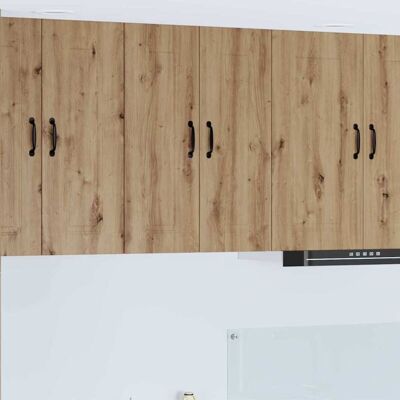 Kitchen Cabinet with Storage Kalmar Artisan Oak 60 x 31 x 80 cm vidaXL Kitchen Cabinet with Storage Kalmar Artisan Oak 60 x 31 x 80 cm vidaXL