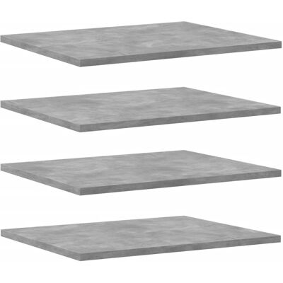 vidaXL - 873476 - Concrete Grey - Bookshelf Boards vidaXL - 873476 - Concrete Grey - Bookshelf Boards