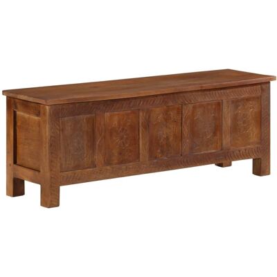 vidaXL Solid Mango Wood Storage Box - Storage Box vidaXL Solid Mango Wood Storage Box - Storage Box