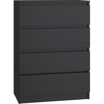 HUCOCO Aster T4 - Modern Scandinavian Chest of Drawers - 4 Drawers - 97x70x40cm HUCOCO Aster T4 - Modern Scandinavian Chest of Drawers - 4 Drawers - 97x70x40cm