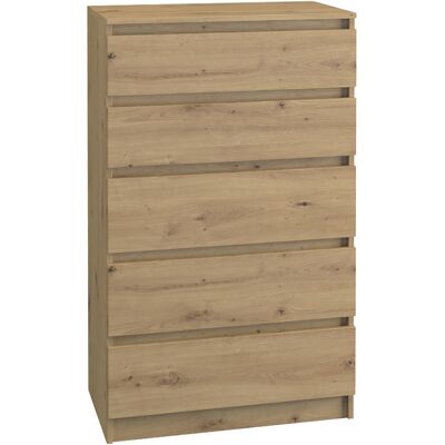 HUCoco T5 Chest of Drawers - Bedroom/Office/Living Room Furniture HUCoco T5 Chest of Drawers - Bedroom/Office/Living Room Furniture