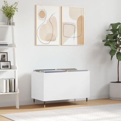 vidaXL Record Cabinet - Vinyl Storage Sideboard - Engineered Wood vidaXL Record Cabinet - Vinyl Storage Sideboard - Engineered Wood