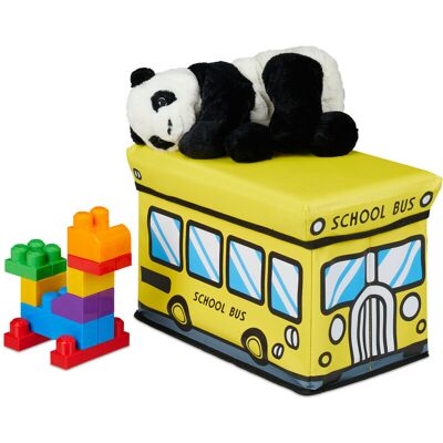 Relaxdays Yellow Foldable Toy Storage Box - Storage Box Relaxdays Yellow Foldable Toy Storage Box - Storage Box