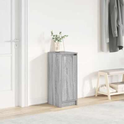 Shoe Cabinet Grey Sonoma 29.5x34x76 cm Engineered Wood Vidaxl Shoe Cabinet Grey Sonoma 29.5x34x76 cm Engineered Wood Vidaxl