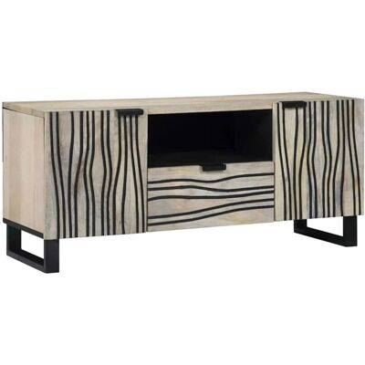 Media Storage Cabinets & Racks with Drawer White and Black Vidaxl Media Storage Cabinets & Racks with Drawer White and Black Vidaxl