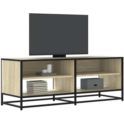 vidaXL Sonoma Oak 120.5x40x46 cm TV Cabinet - Media TV Unit vidaXL Sonoma Oak 120.5x40x46 cm TV Cabinet - Media TV Unit