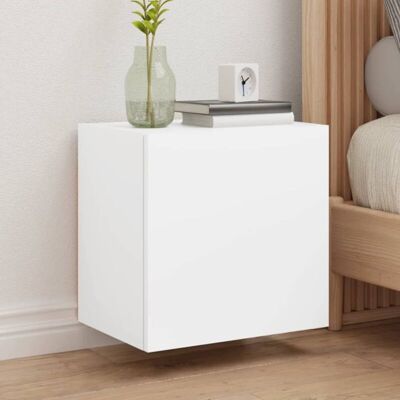 vidaXL White Wall-Mount TV Cabinet - 40.5x30x40 cm vidaXL White Wall-Mount TV Cabinet - 40.5x30x40 cm
