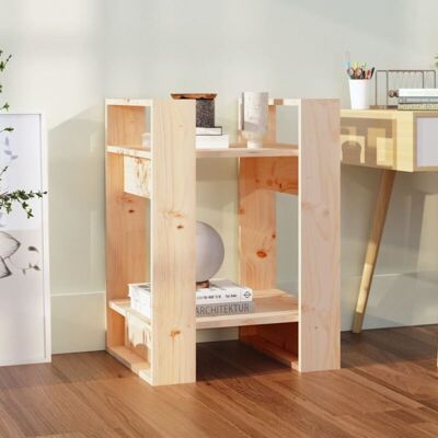 Book Cabinet/Room Divider 41x35x57 cm Solid Wood Pine Vidaxl Book Cabinet/Room Divider 41x35x57 cm Solid Wood Pine Vidaxl