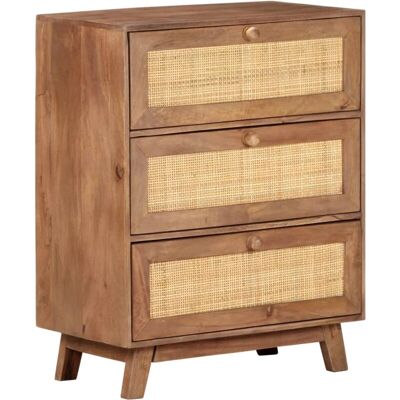 vidaXL Sideboard 61x35x76 cm Solid Wood Mango - Sideboard vidaXL Sideboard 61x35x76 cm Solid Wood Mango - Sideboard
