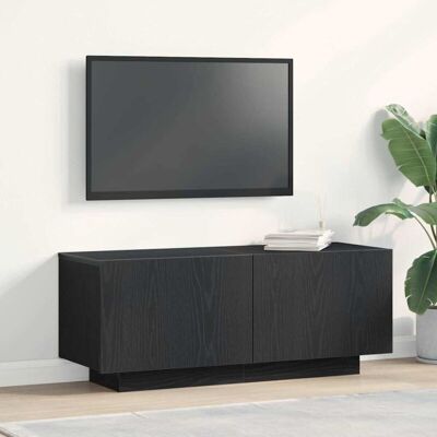 vidaXL Black TV Cabinet - Modern Design, High-Quality Material, Stylish Finish vidaXL Black TV Cabinet - Modern Design, High-Quality Material, Stylish Finish