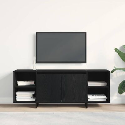 vidaXL Black Eiche TV Cabinet - TV Cabinet vidaXL Black Eiche TV Cabinet - TV Cabinet