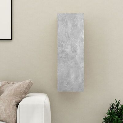 vidaXL Wall-Mounted Concrete Grey Engineered Wood TV Cabinet - Living Room vidaXL Wall-Mounted Concrete Grey Engineered Wood TV Cabinet - Living Room
