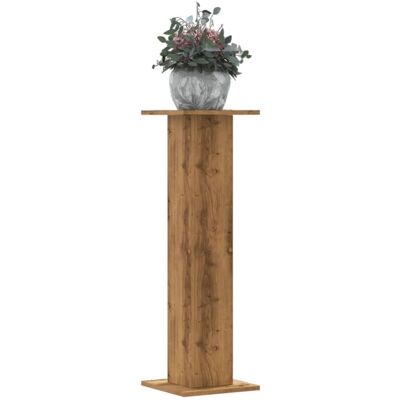 vidaXL Oak Plant Stand 2 pcs - Garden Plant Pot Holder - 30x30x95 cm vidaXL Oak Plant Stand 2 pcs - Garden Plant Pot Holder - 30x30x95 cm