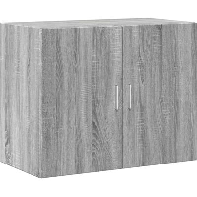 Wall Cabinet Grey Sonoma 80x42.5x64 cm Engineered Wood vidaXL Wall Cabinet Grey Sonoma 80x42.5x64 cm Engineered Wood vidaXL