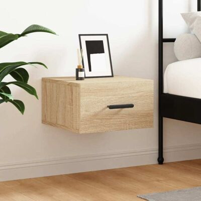 Wall-mounted Bedside Cabinet Sonoma Oak 35x35x20 cm Vidaxl Wall-mounted Bedside Cabinet Sonoma Oak 35x35x20 cm Vidaxl
