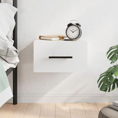 Wall-mounted Bedside Cabinet White 35x35x20 cm Vidaxl Wall-mounted Bedside Cabinet White 35x35x20 cm Vidaxl