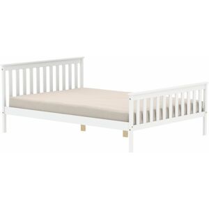 BIRLEA 135cm Oxford Pine Bed White