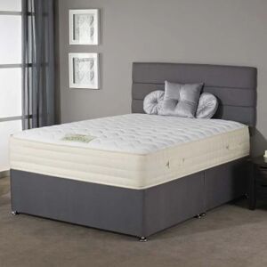 DIVAN BEDS UK 1500 Pocket Spring Quilted Orthopaedic Memory Foam Mattress / 3FT Size / Firm