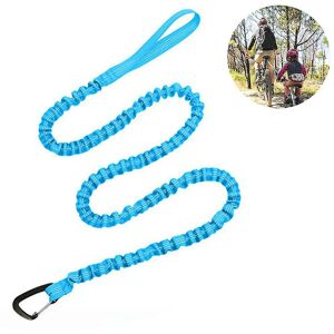 WOOSIEN 1 Pcs Kids Tow Bike Rope, Bicycle Towing Rope For Kidsbike Bungee Blue