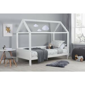 BIRLEA Home Single Bed - White