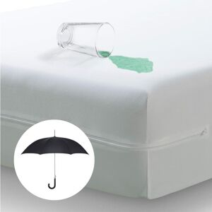 AOUGO Anti-dust mite waterproof and breathable zipped mattress cover. Single Size 90x200cm