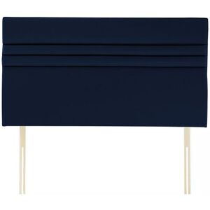 Serene Living - Apollo Plush Velvet 2ft6 Small Single 20' Headboard - Blue