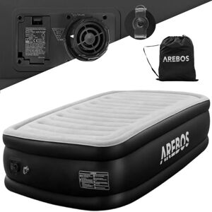 Air Mattress Self-Inflating Guest Bed Mattress with Pump Grey / Anthracite - grey / Anthracite - Arebos