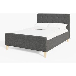 Ashbourne Ottoman Storage Bed 135cm Double Dark Grey - GFW