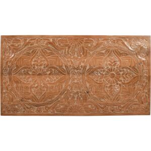 Vertyfurniture - Carved Mango Wood Bed Frame Headboard