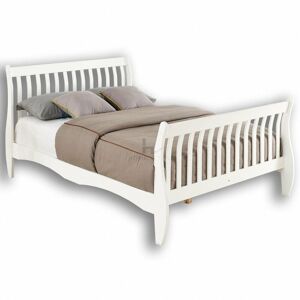 HOME DETAIL Chester White Pine Double Bed V2