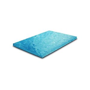 Visco Therapy - Cool Blue Hybrid Memory Foam Orthopaedic Mattress Topper, 2.5cm Thick - 3FT Single