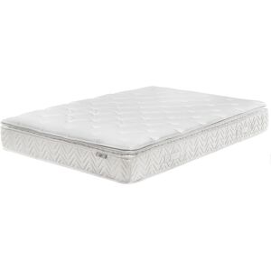 BELIANI Modern EU Double Size Mattress 4ft6 Pocket Spring 5 Zone Medium Luxus - Beige