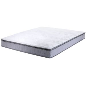 BELIANI Eu King Size Pocket Sprung Mattress Top Pillow Firm Soft Quilted Splendour - White