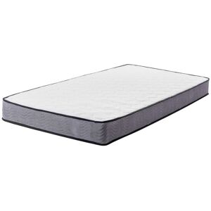 Beliani - eu Small Single Size Pocket Spring Mattress Firm 2ft6 Foam Filling White Bliss - White