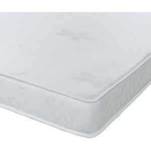 EXTREME COMFORT LTD Extreme Comfort Approx 7.5 Deep White Border Hybrid Luxurious Memory Foam and Spring Mattress, 3ft Single 90cm x 190cm