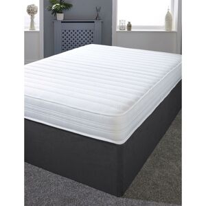 Extreme Comfort Ltd - Extreme Comfort Sirocco Airflow White 18cms Deep Hybrid Spring & Memory Fibre Mattress, 2ft6 Small Shorty Single (2ft6 x 5ft9,