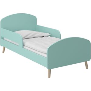 FURNITURE TO GO Gaia Toddler Bed 70x140 cm, Cool Mint