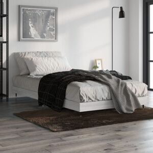 Bed Frame Grey Sonoma 90x200 cm Engineered Wood - Goodvalue