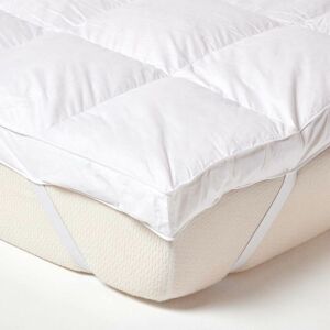 Homescapes - Goose Feather Bed Single Mattress Topper