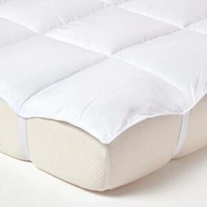 Homescapes - Super Microfibre Double Mattress Topper