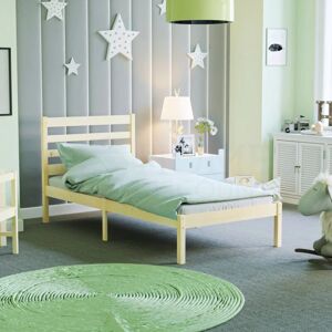 HOME DISCOUNT Libra 3ft Single Solid Wood Bed, Pine, 190 x 90 cm