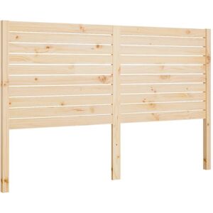 BERKFIELD HOME Mayfair Bed Headboard 126x4x100 cm Solid Wood Pine