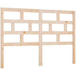 Berkfield Home - Mayfair Bed Headboard 156x4x100 cm Solid Wood Pine