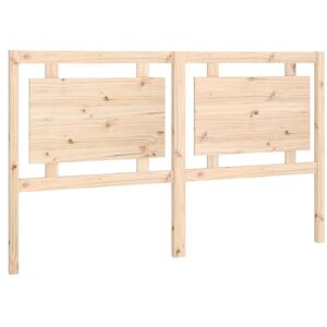 BERKFIELD HOME Mayfair Bed Headboard 165.5x4x100 cm Solid Pine Wood